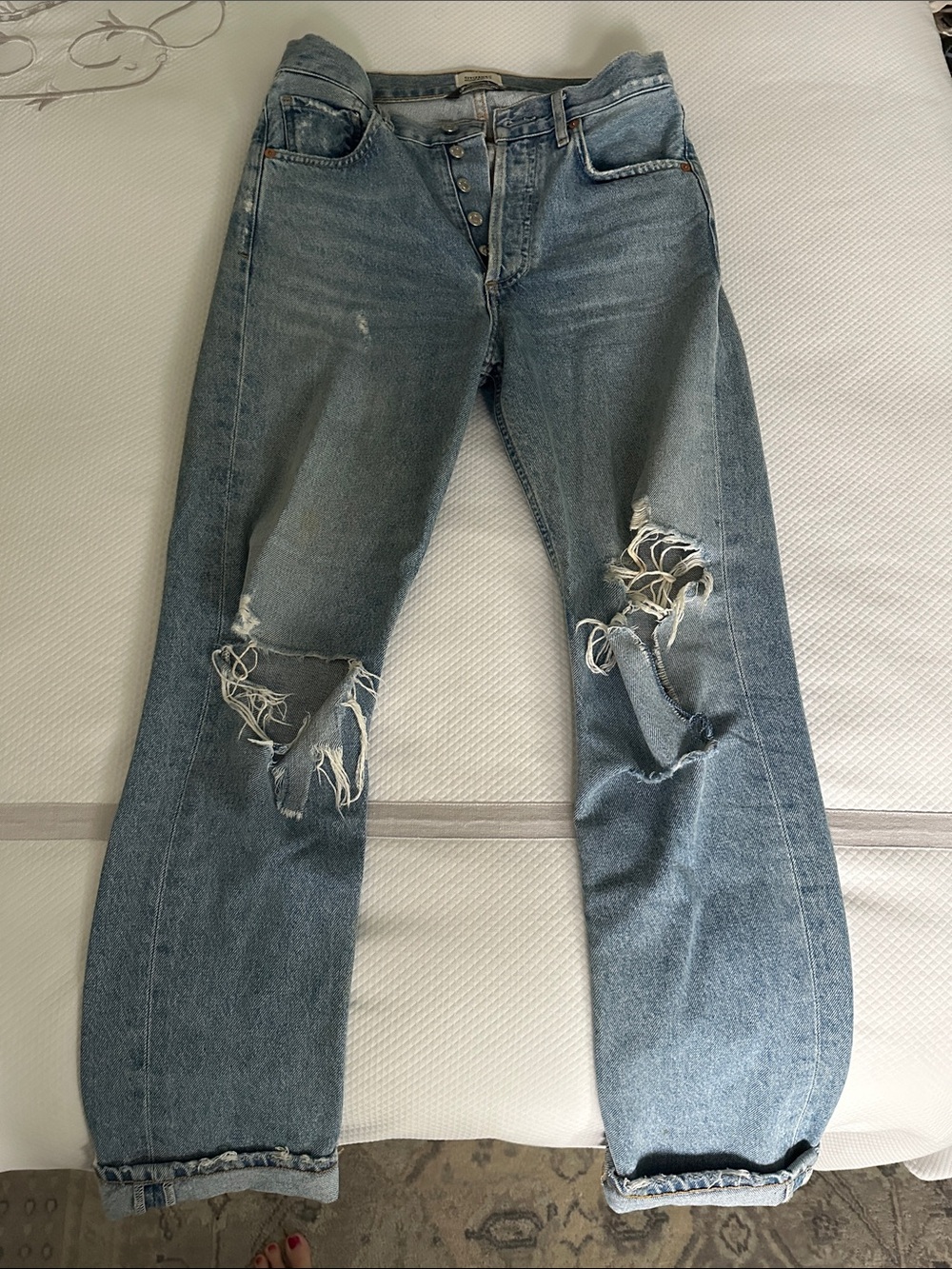 Citizens Of Humanity Charlotte High Rise Straight Jeans